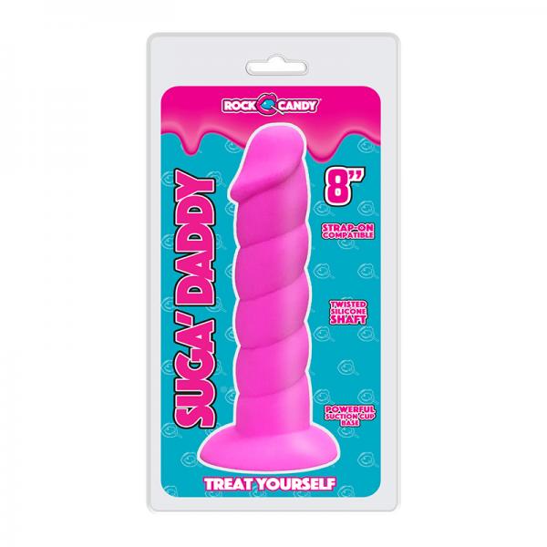 Suga-daddy 8in Pink