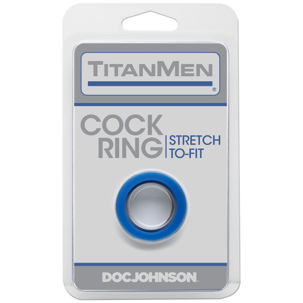 Titanmen Cock Ring Blue