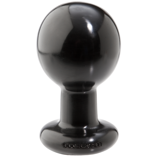 Ball Shape Anal Plug Large Black