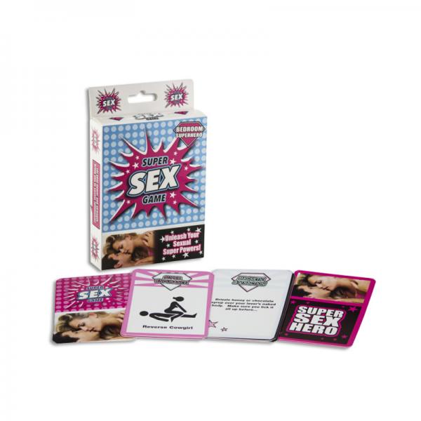 Super Sex Card Game Bedroom Superhero