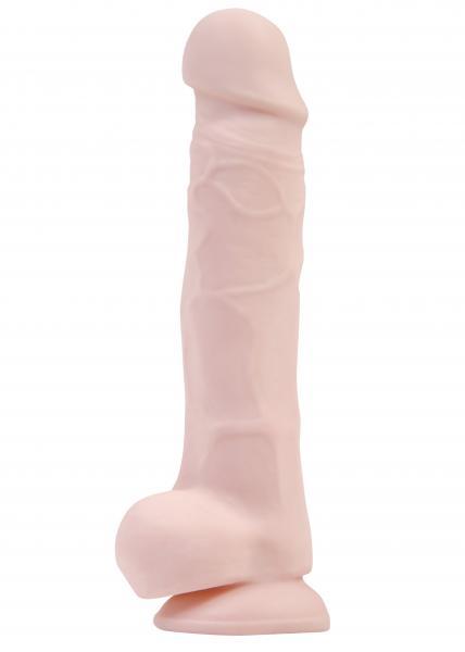 Adam's True Feel Cock Suction Cup Beige Dildo