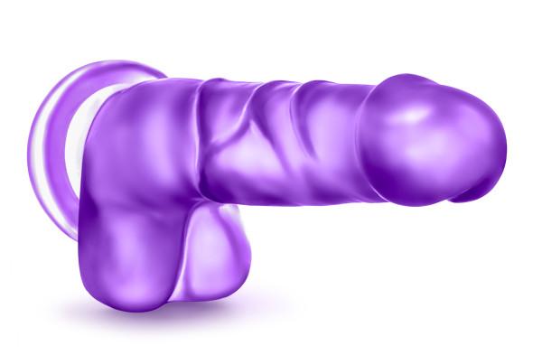 Sweet N Hard 4 Dong Suction Cup & Balls Purple