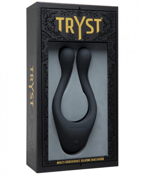 Tryst Black Multi-Erogenous Massager