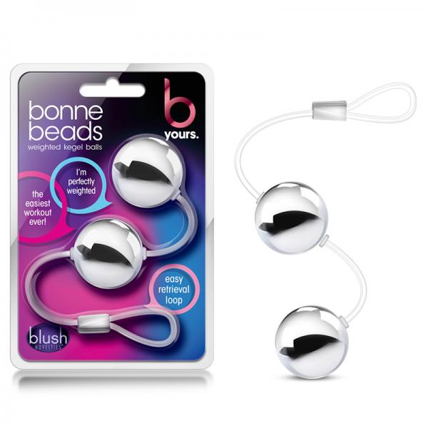 Bonne Beads Weighted Kegel Balls Silver