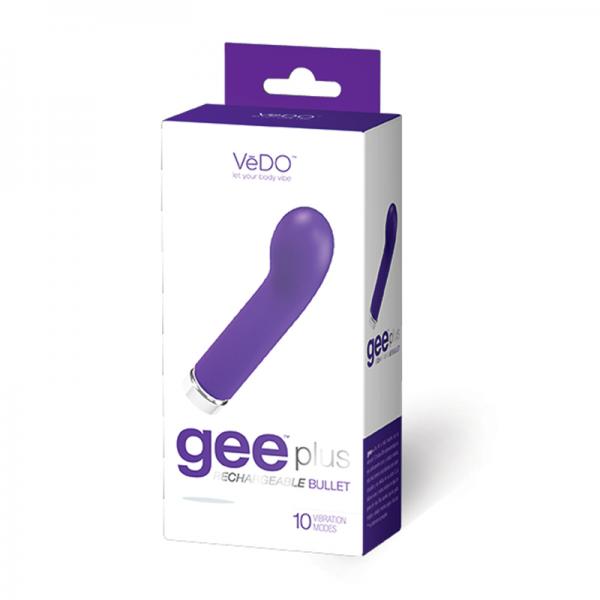 Vedo Geeplus Rechargeable Vibe - Into You Indigo