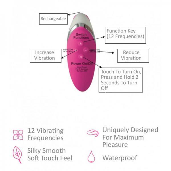 Bella Mini Bunny Magenta Pink Vibrator