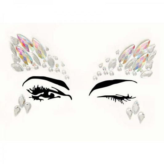 Arista Adhesive Face Jewels Sticker (6pk)