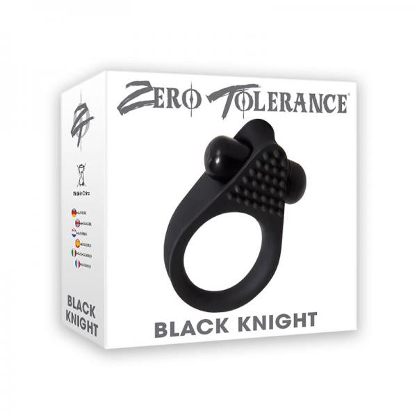 Zt The Black Knight Vibrating Cock Ring